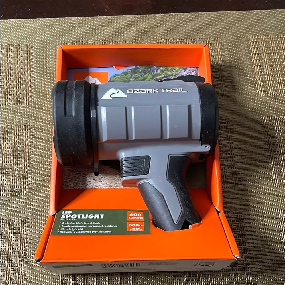 Ozark Trail Gray flashlight